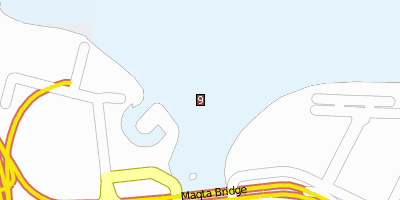 Sheikh-Zayed-Brücke Stadtplan